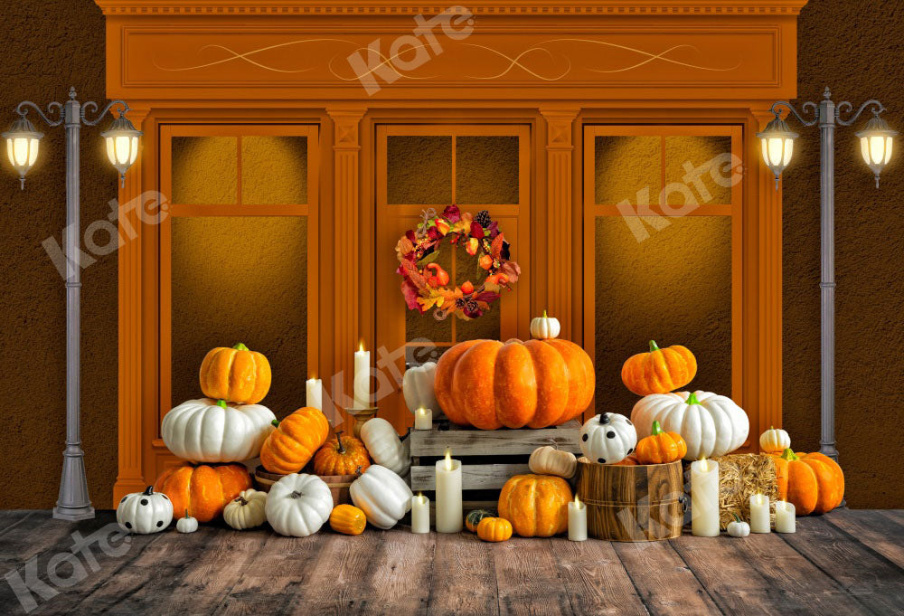 Kate Magasin de citrouilles Jaune Automne Toile de fond conçu par Emetselch - Kate Backdrop FR