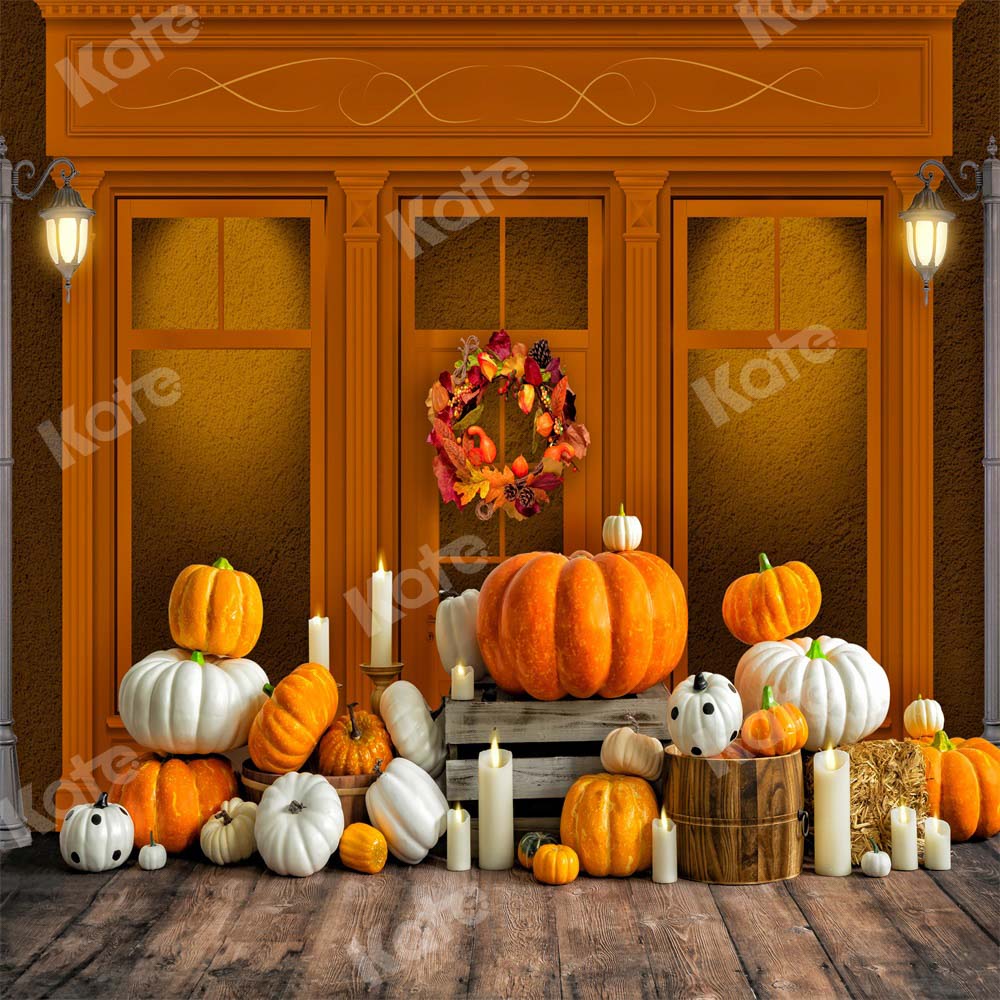 Kate Magasin de citrouilles Jaune Automne Toile de fond conçu par Emetselch - Kate Backdrop FR