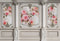 Kate Mur Floral Vintage Blanc Toile de fond pour la photographie - Kate Backdrop FR