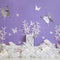 Kate Violet Papillon glacé Toile de fond conçue par Megan Leigh - Kate Backdrop FR