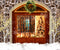 Kate Mur de briques Maison chaleureuse Noël Toile de fond pour la photographie - Kate Backdrop FR