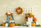 Kate Crème Citrouille Échelle Automne Toile de fond conçu par Emetselch - Kate Backdrop FR