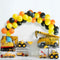 Kate Ballons Excavateur Construction Enfant Toile de fond conçu par Emetselch - Kate Backdrop FR
