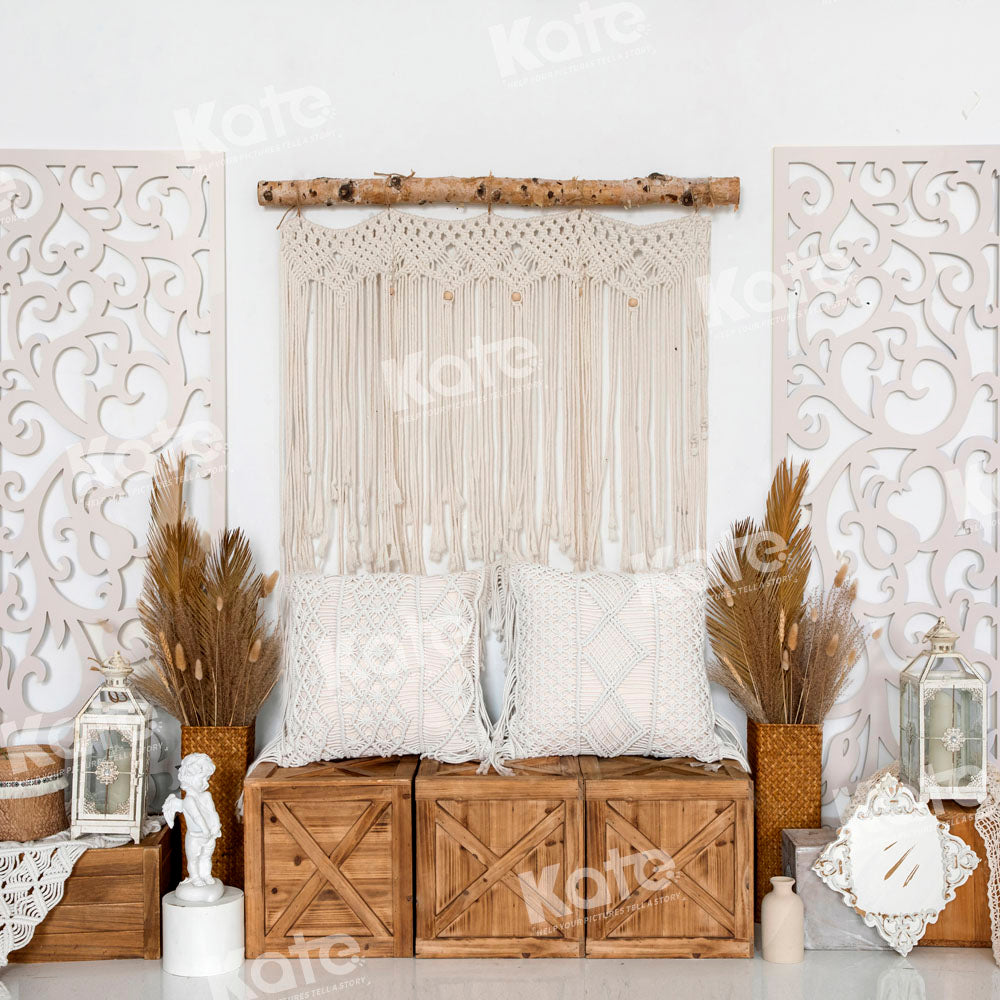 Kate Boho Tapisserie Confortable Famille Toile de fond conçu par Emetselch - Kate Backdrop FR