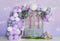 Kate Jardin Éden Ballons Violet Printemps Toile de fond conçu par Emetselch - Kate Backdrop FR