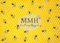 Kate BEE-Day-Toile de fond motif abeille jaune conçu par Melissa McCraw-Hummer - Kate Backdrop FR