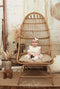 Kate Boho Mur macramé Paniers et échelle Toile de fond conçue par Mandy Ringe - Kate Backdrop FR