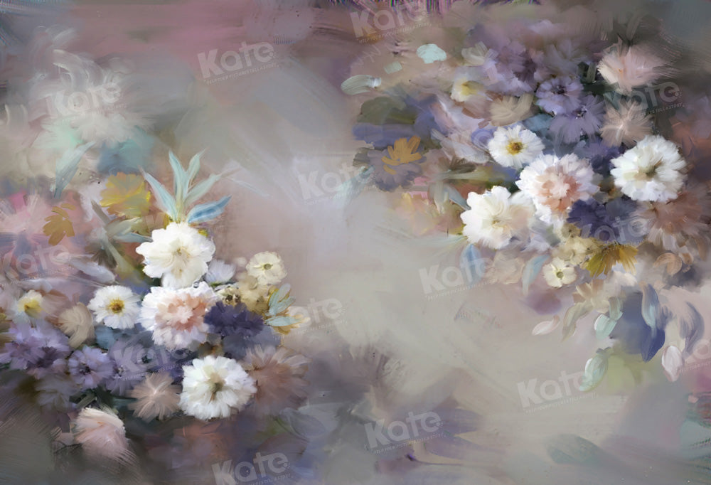 Kate Beaux-Arts Belle toile de fond florale conçue par GQ