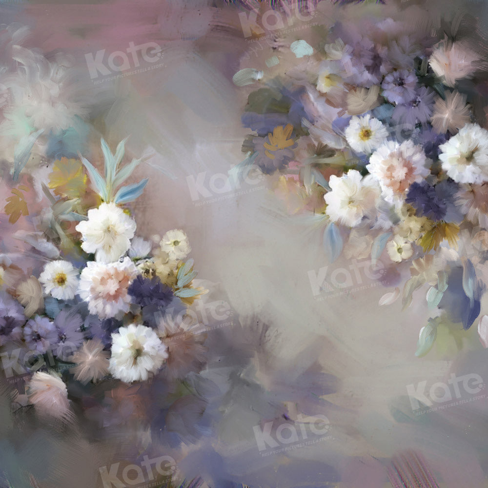 Kate Beaux-Arts Belle toile de fond florale conçue par GQ