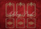 Kate Reine Mur Rouge Rétro Toile de fond conçue par Ashley Paul - Kate Backdrop FR