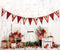 Kate Fraise Été Printemps Rouge Porte Blanc Toile de fond Conçu par Ashley Paul - Kate Backdrop FR