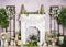 Kate Cheminée Lapin Pâques Printemps Toile de fond conçue par Abbas Studio - Kate Backdrop FR