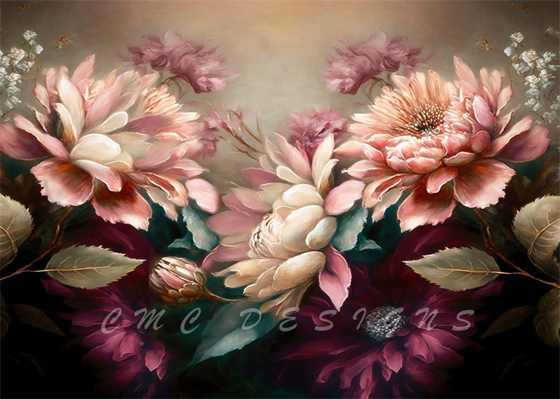 Kate Toile de fond florale romantique conçu par Candice Compton