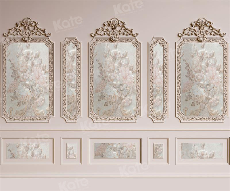 Kate Toile de fond murale florale vintage rose rétro pour la photographie - Kate Backdrop FR