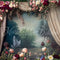 Kate Toile de fond vintage florale fine art picturale Conçu par Mini MakeBelieve - Kate Backdrop FR