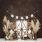 Kate Boho Macramé Porte Fête des mères Marron Toile de fond conçu par Ashley Paul - Kate Backdrop FR