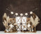 Kate Boho Macramé Porte Fête des mères Marron Toile de fond conçu par Ashley Paul - Kate Backdrop FR