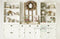 Kate Cuisine Blanc Fête des mères Couronne Toile de fond conçue par Mandy Ringe - Kate Backdrop FR