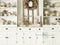 Kate Cuisine Blanc Fête des mères Couronne Toile de fond conçue par Mandy Ringe - Kate Backdrop FR