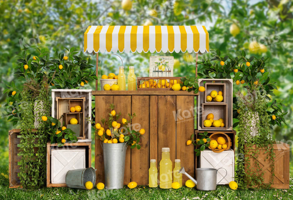 Kate Toile de fond de décrochage au citron d'été conçu par Emetselch