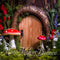 Kate Toile de fond de fée de porte de champignon de bois de beaux-arts Conçu par Mini MakeBelieve - Kate Backdrop FR