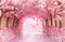 Kate Fleur de cerisier Tunnel Rose Anniversaire Toile de fond conçue par Mini MakeBelieve - Kate Backdrop FR
