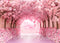 Kate Fleur de cerisier Tunnel Rose Anniversaire Toile de fond conçue par Mini MakeBelieve - Kate Backdrop FR