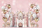 Kate Rose Château de princesse Anniversaire Toile de fond conçu par Ashley Paul - Kate Backdrop FR