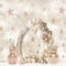 Kate Arche de ballons Ours en peluche Princesse Toile de fond conçu par Ashley Paul - Kate Backdrop FR