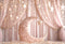 Kate Céleste enchanté Lune Étoiles Rose Toile de fond conçu par Ashley Paul - Kate Backdrop FR
