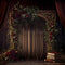 Kate Mur Belles roses Sombre Toile de fond conçu par Ashley Paul - Kate Backdrop FR