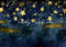 Kate Toile de fond Nuit étoilée Bleu foncé Conçu par Patty Robert - Kate Backdrop FR