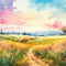 Kate Fleurs sauvages Pays des merveilles Toile de fond Conçu par Patty Robert - Kate Backdrop FR