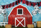 Katebackdrop£ºKate Barnyard Fun Balloons Children Backdrops Designed by Arica Kirby