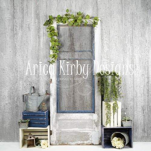Katebackdrop£ºKate Blue Door Spring backdrop designed by Arica Kirby