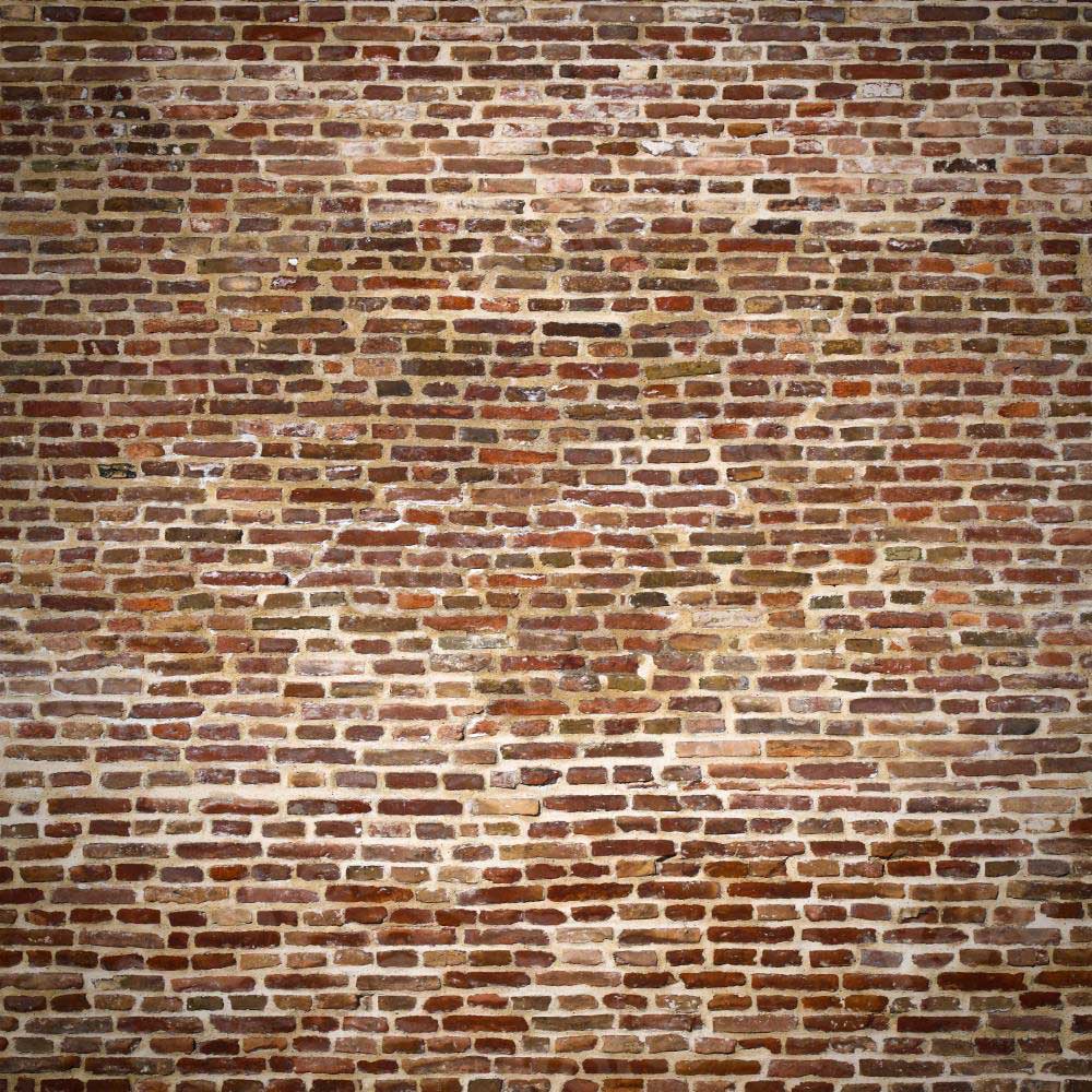 Kate Retro Style Brown Brick Wall Backdrops - Katebackdrop