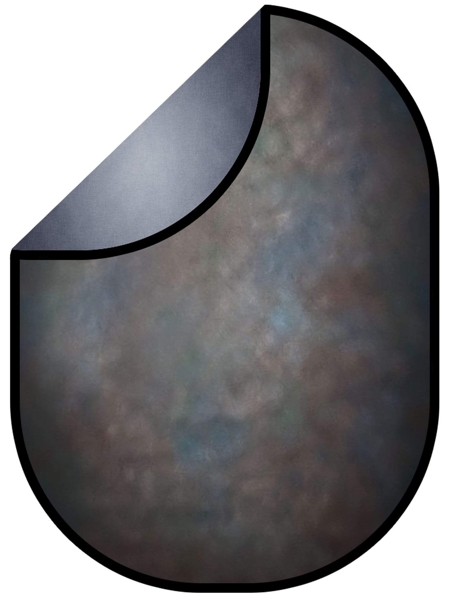 Katebackdrop£ºKate Dark Rust Spot/Soft Grey Collapsible Backdrop Photography 5X6.5ft(1.5x2m)