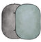 Kate Double-face Abstrait Gris-vert/Gris Photographie Toile de fond Pliable 5x6.5pi(1.5x2m) - Kate Backdrop FR