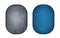 Kate Double-face Abstrait Gris-bleu/Abstrait Bleu Photographie Toile de fond Pliable 5x6.5pi(1.5x2m) - Kate Backdrop FR