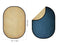 Kate Double-face Abstrait Crème/Bleu foncé Photographie Toile de fond Pliable 5x6.5pi(1.5x2m) - Kate Backdrop FR