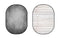 Kate Double-face Bois Blanc/Abstrait Gris Photographie Toile de fond Pliable 5x6.5pi(1.5x2m) - Kate Backdrop FR