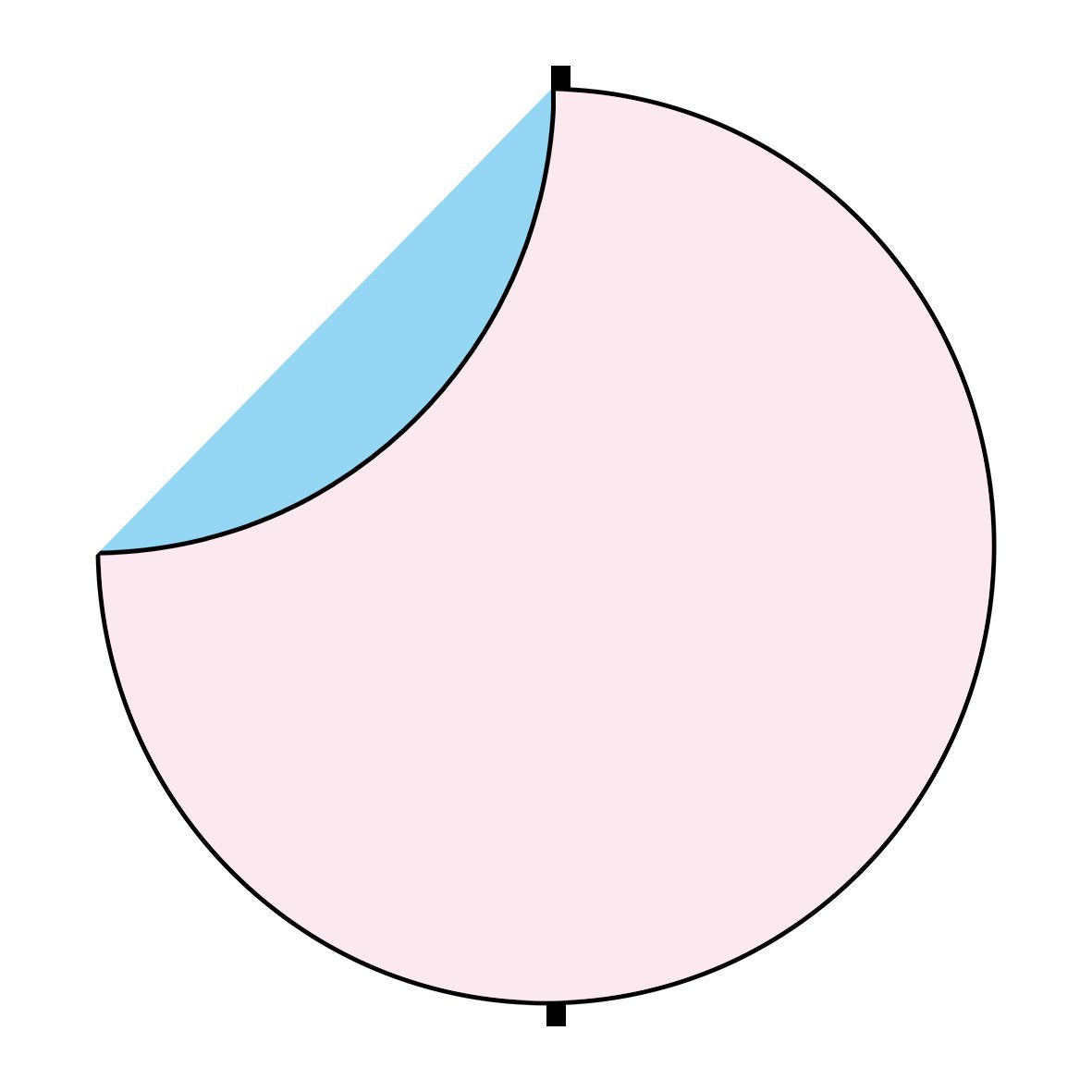 Kate Toile de fond pliable ronde mixte solide rose / bleu solide pour la photographie de bébé 5X5ft(1.5x1.5m)