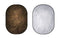Kate Double-face Abstrait Gris/Abstrait Marron Photographie Toile de fond Pliable 5x6.5pi(1.5x2m) - Kate Backdrop FR