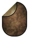 Katebackdrop£ºKate Deep Brown/Light Brown Collapsible Backdrop Photography 5X6.5ft(1.5x2m)