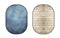 Kate Double-face Bleu clair/Bois Crème clair Photographie Toile de fond Pliable 5x6.5pi(1.5x2m) - Kate Backdrop FR