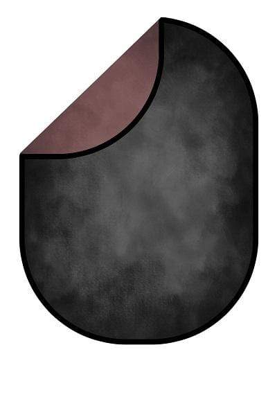 Katebackdrop£ºKate Dark Chocolate Brown Abstract Texture/Dark Gray Black Texture Collapsible Backdrop Photography 5X6.5ft(1.5x2m)