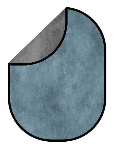Katebackdrop£ºKate Blue Gray Abstract Texture/ Gray Abstract Texture Collapsible Backdrop Photography 5X6.5ft(1.5x2m)