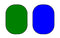 Kate Double-face Vert pur/Bleu royal Photographie Toile de fond Pliable 5x6.5pi(1.5x2m) - Kate Backdrop FR