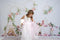 Kate Anniversaire Saint-Valentin Boho Blanc Toile de fond conçue par Emetselch - Kate Backdrop FR