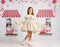 Kate Magasin de bonbons Noël Rose Blanc Toile de fond pour la photographie - Kate Backdrop FR